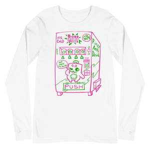 Bone Hurting Juice Vending Machine Long Sleeve (Pink/Green)