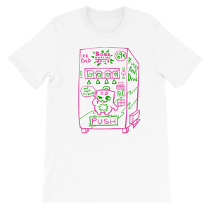 Bone Hurting Vending Machine Tee (Pink/Green)