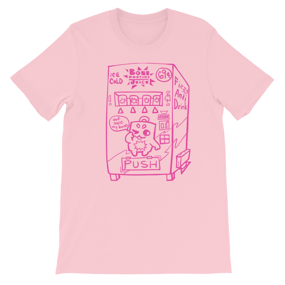 Bone Hurting Juice Vending Machine Tee (Pink)